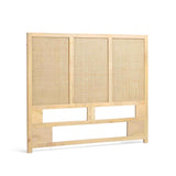 Venti Natural Mango Wood & Cane Headboard