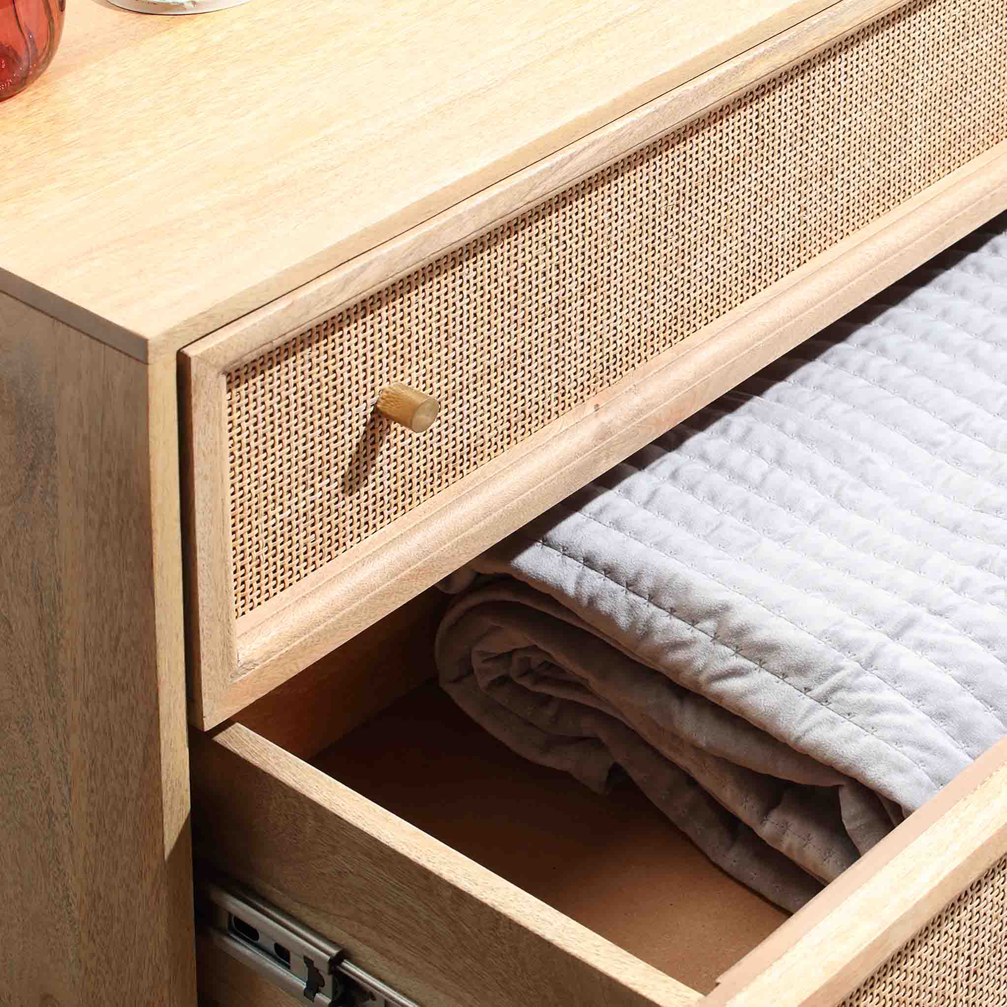 Cane 3 on sale drawer dresser