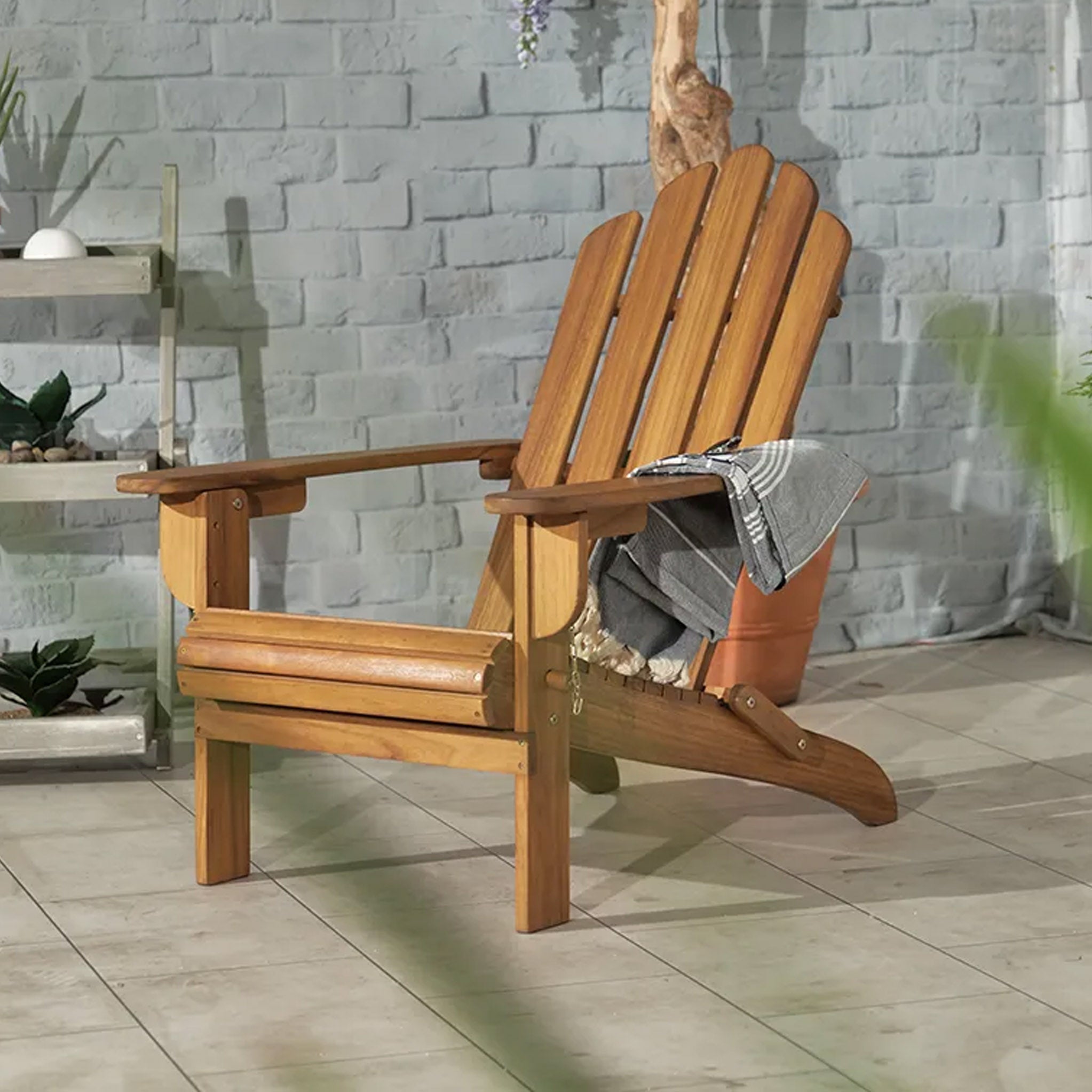 Adirondack American Style Folding Deck Chair Roseland Roseland