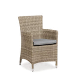 Wentworth 2 Seat Rattan Garden Bistro Set Armchair