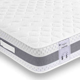 Corner view of the Roseland Sleep Stratford Memory Coil Mattress